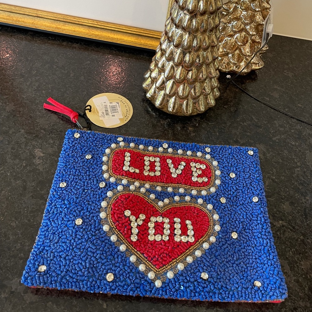 NWT Beaded Bag